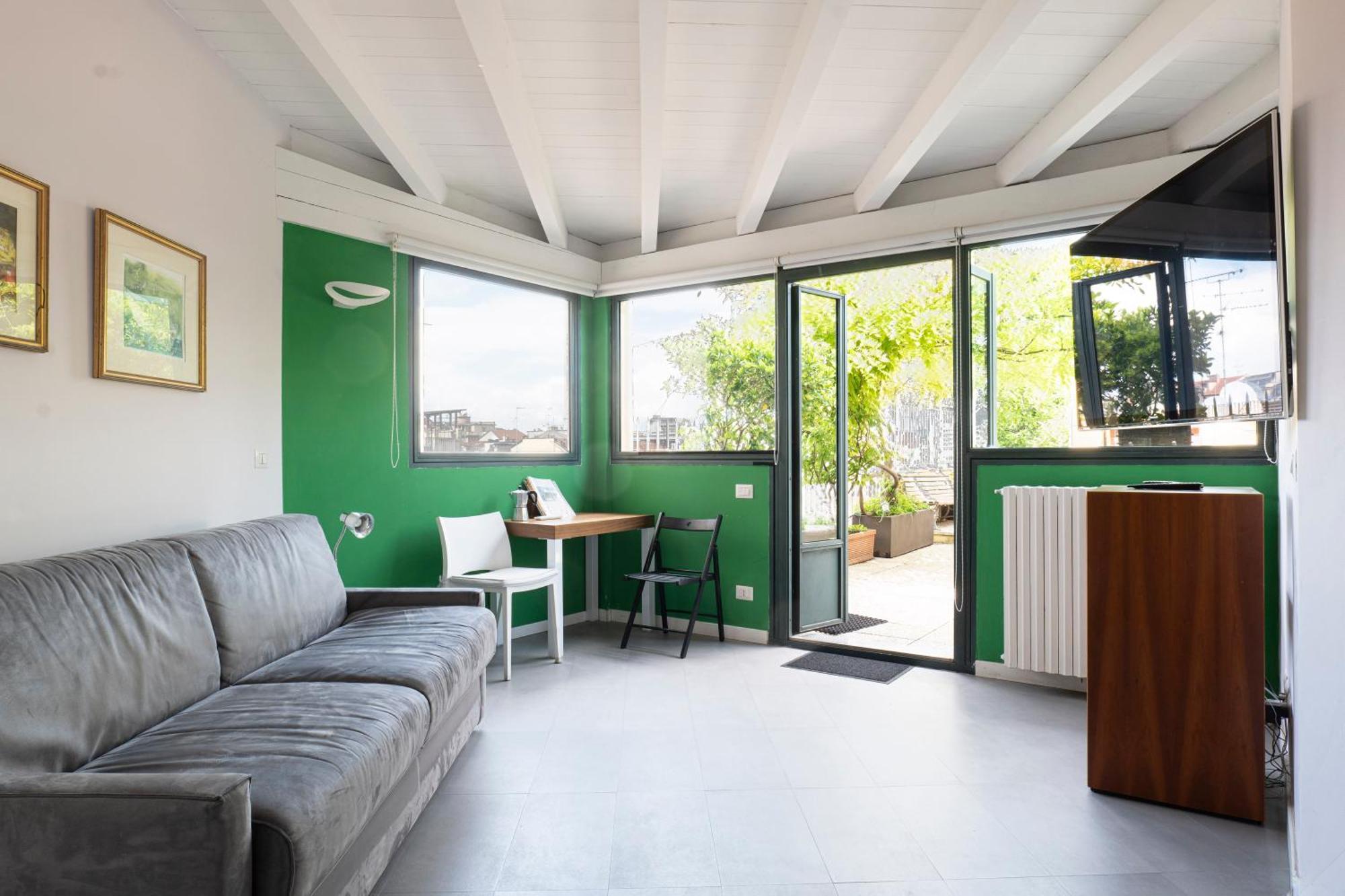 Dream Garden Center On Subway 10 Guest Apartment Mailand